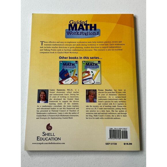 Guided Math Workstations Grades K 2 Teaching Lessons Donna Boucher Laney Sammons - Picture 6 of 6